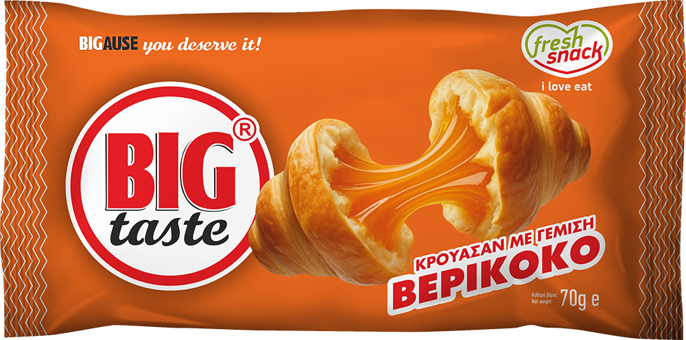 Croissant apricot 70g