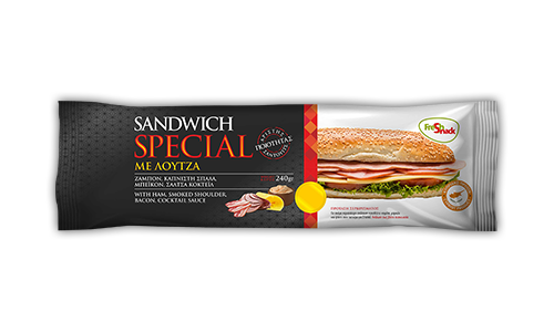 Sandwich special με λούτζα